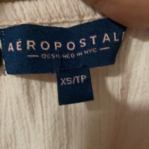 Aeropostale light pink cap sleeves crop top size extra small
Elastic waist. - Picture 4 of 11